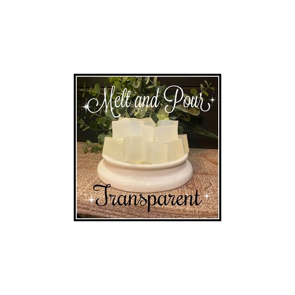Melt and pour transparent 500gr