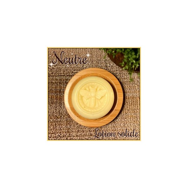 Lotion solide: Neutre