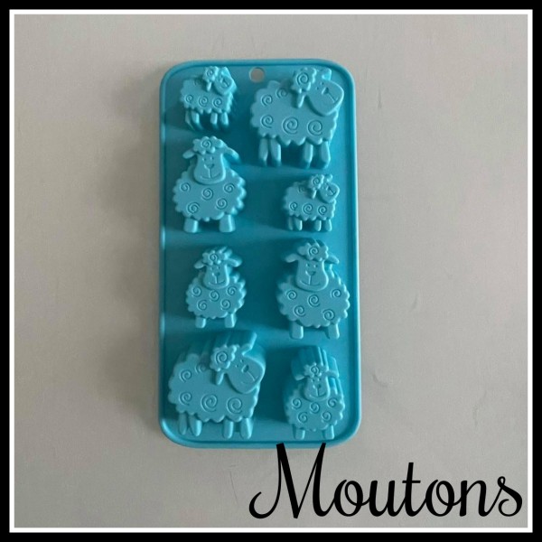 Moule en silicone: Moutons