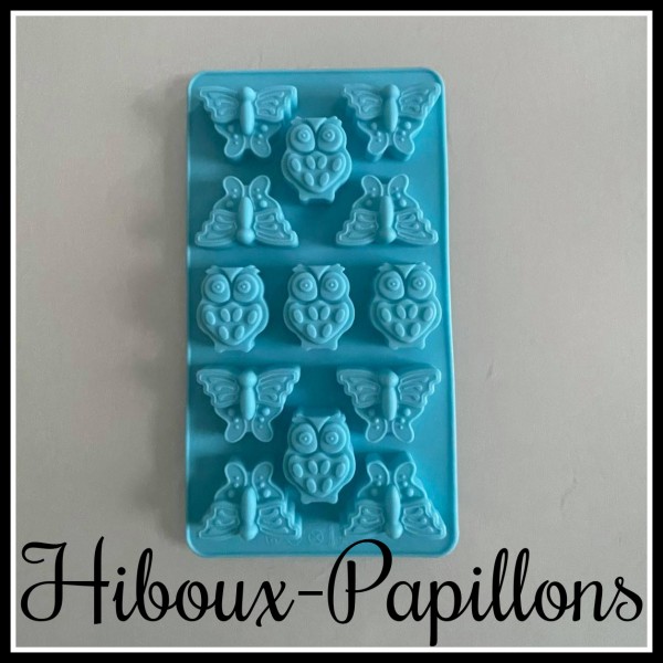 Moule en silicone: Hiboux-papillons