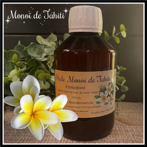 Monoï de Tahiti frangipanier 250gr