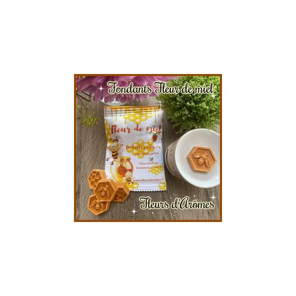 Sachet 8 Fondants: Fleur de miel