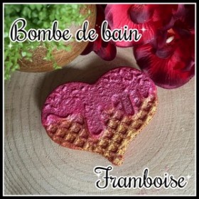 Bombe de bain Gaufrette Cœur