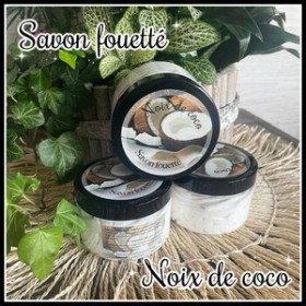 Savon fouetté Noix de coco