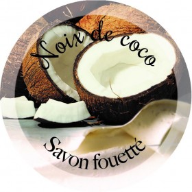 Savon fouetté Noix de coco