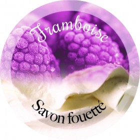Savon fouetté: Framboise