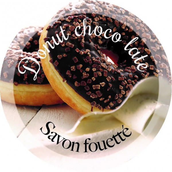 Savon fouetté: Donut Choco Late