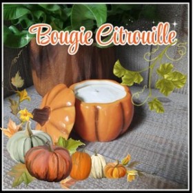 Bougie Citrouille