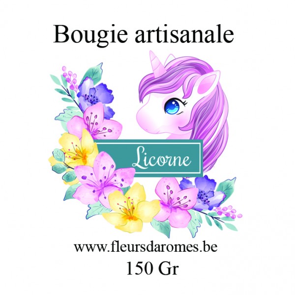 Bougie: Licorne