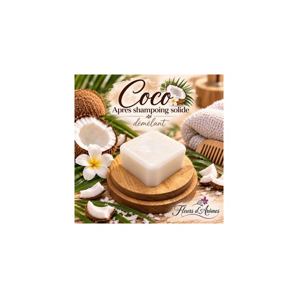 Après shampoing solide: Coco