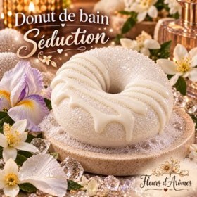 Séduction:Donut de bain parfumé