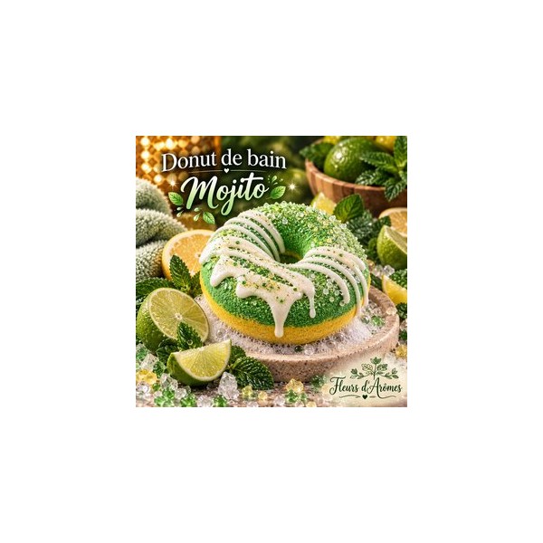 Mojito:Donut de bain parfumé