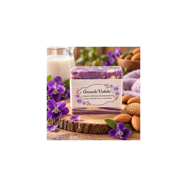 Savon Amande Violette
