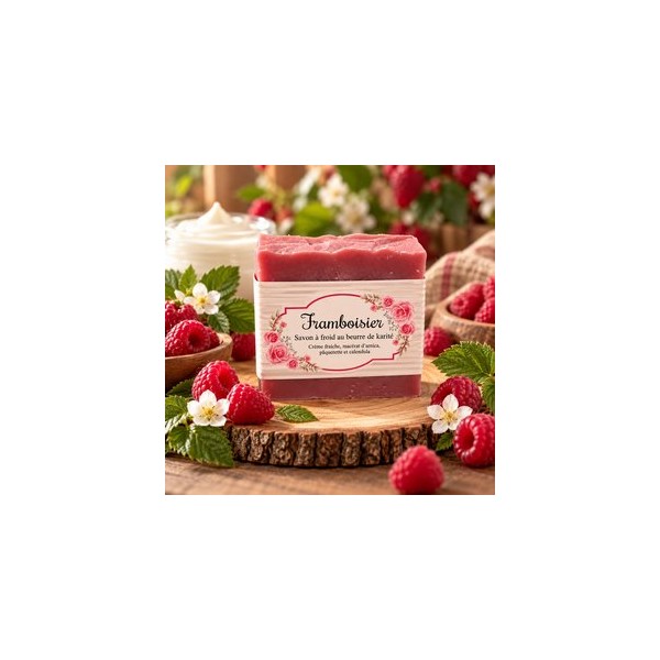 Savon  Framboisier