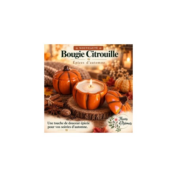 Bougie Citrouille