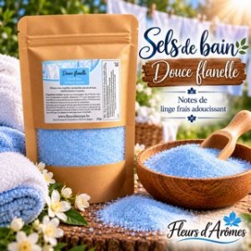 Sels de bain: Douce flanelle