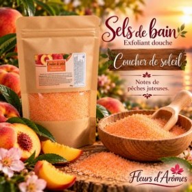 Sels de bain: Coucher de soleil