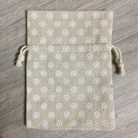 Sac Lin fleurs