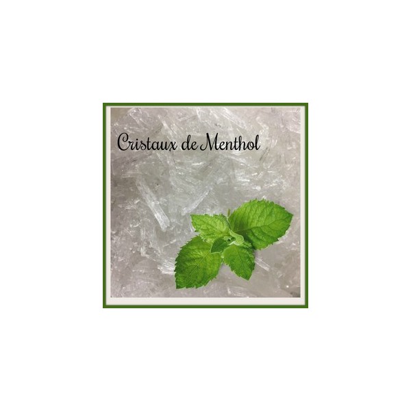 Cristaux de menthe