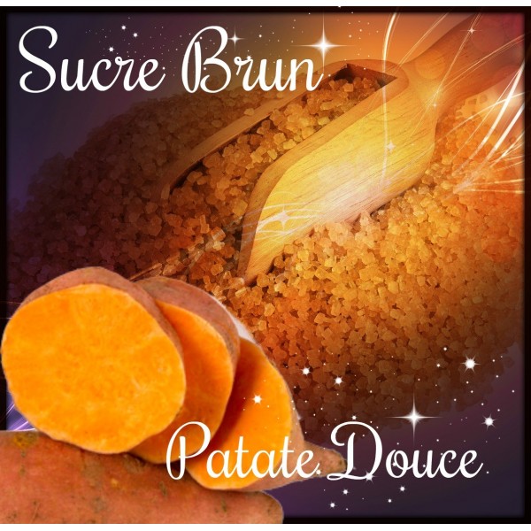 Patate douce sucre brun