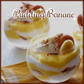 Pudding banane