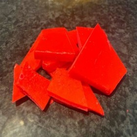 Colorant fluorescent en cire: Rose