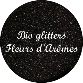 Bio Glitters Noir 008