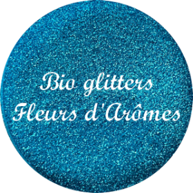 Bio Glitters Bleu ciel 006