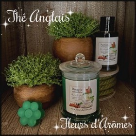 Bougie, parfum ou fondant: Thé anglais