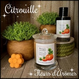Bougie, parfum ou fondant: Citrouille
